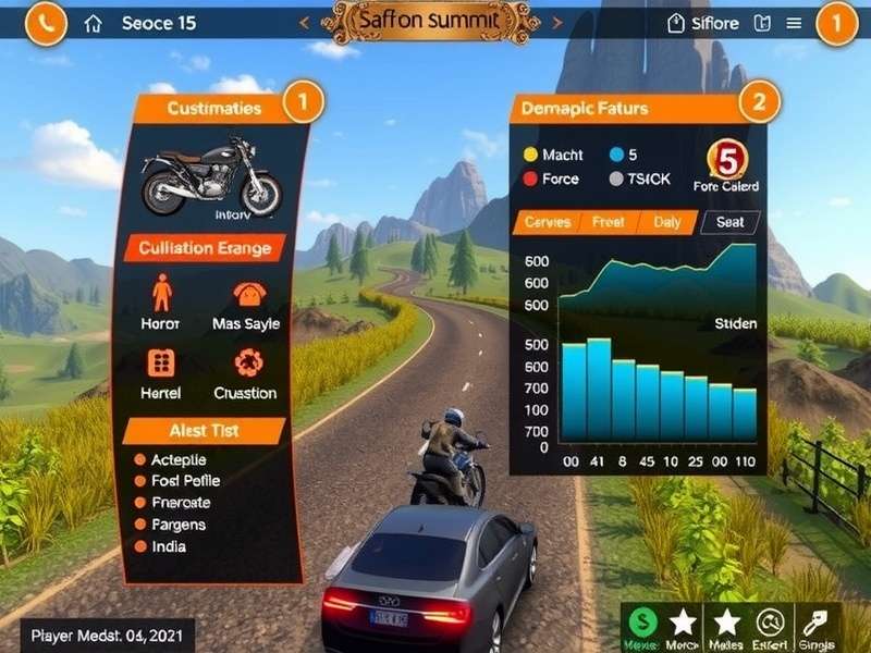 Saffron Summit Sprint player demographic chart
